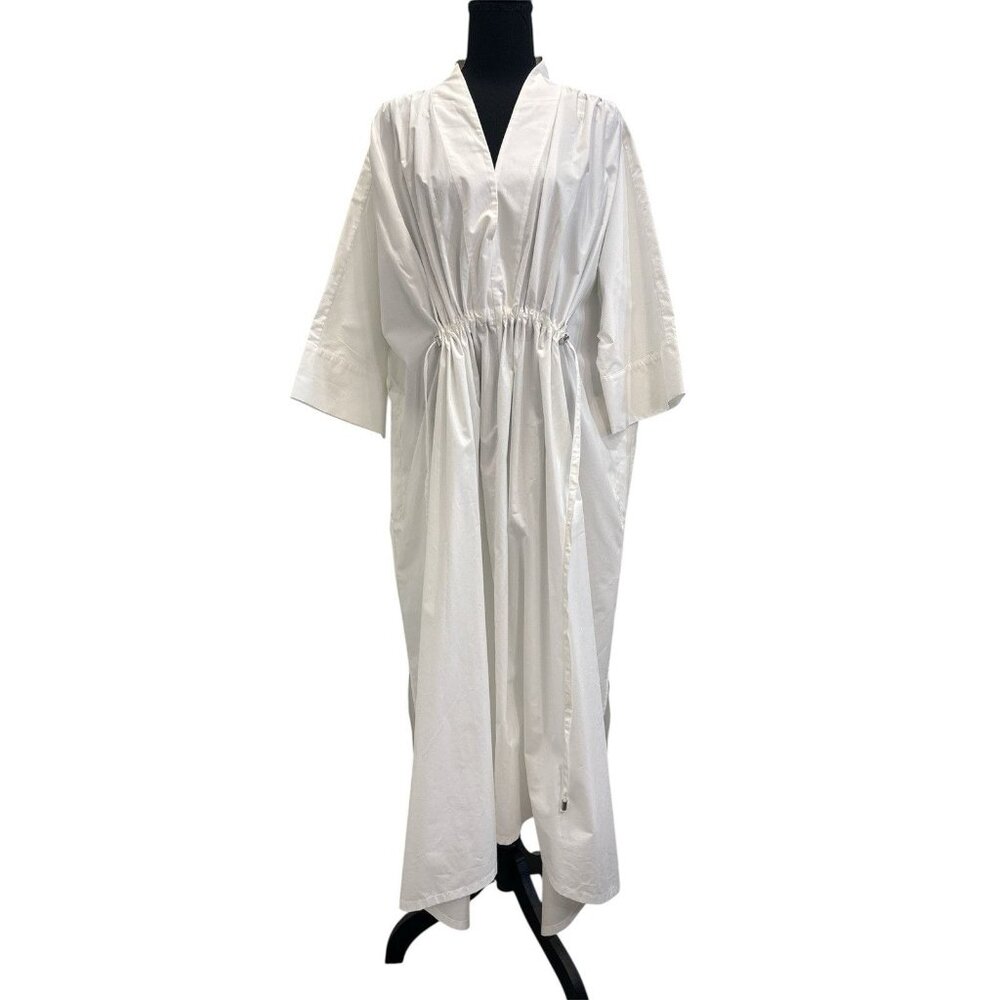 Carla Rockmore Womens White Everyday Everywhere Shirt Dress Size XL - Picture 3 of 10